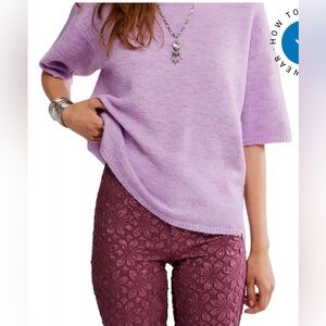 Free People Margot sweater tee